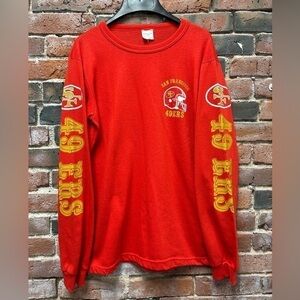 San Francisco 49ers Vintage Long Sleeve Graphic Tee Medium